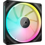 Corsair iCUE LINK LX140 RGB case fans Zwart, 2 stuks, 140 x 140 x 25 mm, PWM