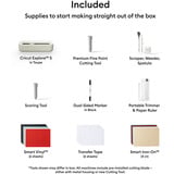 Cricut Explore 5 + Essentials bundel hobbysnijmachine Taupe