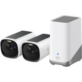 Eufy E40 2-Cam Kit beveiligingscamera Wit, 2 stuks + HomeBase S380