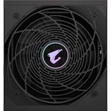 GIGABYTE AORUS ELITE GP-AE850PM PG5, 850 Watt voeding  Zwart, 6x PCIe, 1x 12VHPWR, Kabelmanagement