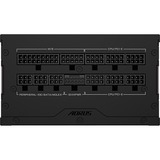 GIGABYTE GP-AE850PM PG5, 850 Watt voeding  Zwart, 6x PCIe, 1x 12VHPWR, Kabelmanagement