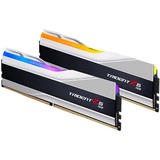 G.Skill 32 GB DDR5-7600 Kit werkgeheugen Zilver, F5-7600J3646G16GX2-TZ5RS, Trident Z5 RGB, XMP