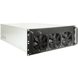 Inter-Tech 4F28 Mining-Rack Serverbehuizing Zwart | 2x USB-A 2.0