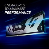 Kingston FURY 16 GB DDR5-7200 werkgeheugen Wit, KF572C38RW-16, Renegade, XMP