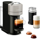 Krups Nespresso Vertuo Next & Aeroccino XN911B capsule machine Lichtgrijs/zwart