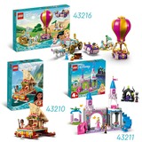 LEGO Disney Princess - Betoverende reis van prinses Constructiespeelgoed 43216