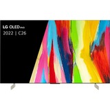 LG OLED42C26LB 42" Ultra HD oled-tv beige, 4x HDMI, 3x USB, Optisch, CI+, Bluetooth, LAN, WLAN, HDR, Dolby Vision