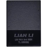Lian Li UNI FAN TL 120 Black Triple Pack case fan Zwart, 4-pin PWM, Incl. controller