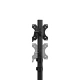 Neomounts DS45-600BL1 Monitorstandaard voor één scherm 10-32" monitorarm Zwart