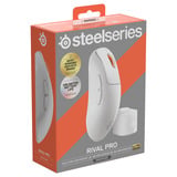 SteelSeries Rival Pro gaming muis Wit, 100 - 42.000 DPI, 8K, UWB / 6 GHz