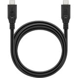 goobay USB4 Gen 2x2 kabel Zwart, 2 meter