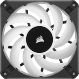 Corsair iCUE AF120 RGB ELITE case fan Zwart, 1 stuk, 4-pins PWM fan-connector, Bulk