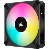 Corsair iCUE AF120 RGB ELITE case fan Zwart, 1 stuk, 4-pins PWM fan-connector, Bulk