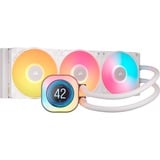 Corsair iCUE LINK TITAN 360 RX LCD RGB waterkoeling Wit, 4-pins PWM fan-connector