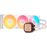 Corsair iCUE LINK TITAN 360 RX LCD RGB waterkoeling Wit, 4-pins PWM fan-connector