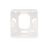 Digitus Opbouw-Wandbevestiging voor Keystone inbouwframe Wit, 80x80