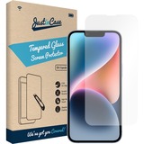 Diverse Just in Case - iPhone 14 - Tempered Glass beschermfolie Transparant