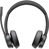 HP Poly Voyager 4320 USB-C on-ear headset Zwart