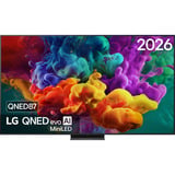 LG QNED87 evo AI (86QNED87B6A) 86" Ultra HD QNED-tv Zwart, 4x HDMI, 2x USB, Optisch, Bluetooth, LAN, WLAN, CI+, HDR10, Dolby Vision