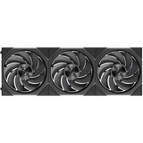 Lian Li UNI FAN TL FLEX Reverse 120 Wireless RGB case fans Zwart, 3 stuks, 120 x 124 x 28 mm, PWM, 3 stuks, Incl. Controller