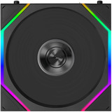 Lian Li UNI FAN TL FLEX Reverse 120 Wireless RGB case fans Zwart, 3 stuks, 120 x 124 x 28 mm, PWM, 3 stuks, Incl. Controller