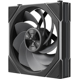 Lian Li UNI FAN TL FLEX Reverse 120 Wireless RGB case fans Zwart, 3 stuks, 120 x 124 x 28 mm, PWM, 3 stuks, Incl. Controller