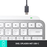 Logitech MX Keys Mini For Mac Minimalist, toetsenbord Grafiet, FR lay-out, Bluetooth