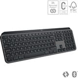 Logitech MX Keys S Advanced toetsenbord Grafiet, US-International lay-out (QWERTY)