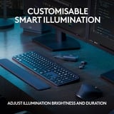 Logitech MX Keys S Advanced toetsenbord Grafiet, US-International lay-out (QWERTY)