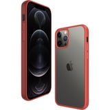 PanzerGlass ClearCaseColor iPhone 12 Pro Max telefoonhoesje Transparant/rood