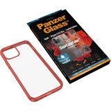 PanzerGlass ClearCaseColor iPhone 12 Pro Max telefoonhoesje Transparant/rood