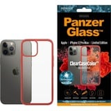 PanzerGlass ClearCaseColor iPhone 12 Pro Max telefoonhoesje Transparant/rood