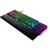 Razer BlackWidow V4 RGB mechanisch gaming toetsenbord Zwart, US lay-out (QWERTY), Razer Yellow, 100%