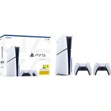 PlayStation 5 Console (Slim) + Twee DualSense Draadloze Controllers