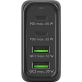 goobay USB-C PD Multiport Quick Charger (68 W) Zwart