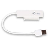 i-tec MySafe USB 3.0 Easy externe behuizing Wit/transparant