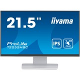 iiyama ProLite T2252MSC-W2 21" touchscreen monitor Wit, Touch, HDMI, DisplayPort, Audio, USB 3.0 