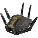 ASUS ROG Rapture GT-BE98 20th Anniversary Edition router Zwart