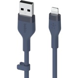 Belkin BOOSTCHARGE Flex USB-A-kabel met Lightning-connector Donkerblauw, 1 m