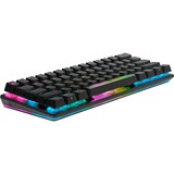 Corsair K70 PRO MINI WIRELESS RGB, gaming toetsenbord Zwart, US lay-out, Cherry MX Red, 60%, PBT double-shot keycap, RGB