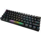 Corsair K70 PRO MINI WIRELESS RGB, gaming toetsenbord Zwart, US lay-out, Cherry MX Red, 60%, PBT double-shot keycap, RGB