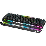 Corsair K70 PRO MINI WIRELESS RGB, gaming toetsenbord Zwart, US lay-out, Cherry MX Red, 60%, PBT double-shot keycap, RGB