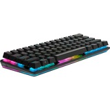 Corsair K70 PRO MINI WIRELESS RGB, gaming toetsenbord Zwart, US lay-out, Cherry MX Red, 60%, PBT double-shot keycap, RGB