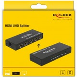 DeLOCK DeLOCK HDMI UHD Sp. 1xHDMI in>4xHDMI out hdmi splitter 