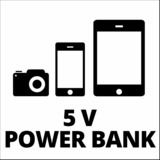 Einhell Einhell Jump-Start - Power Bank CE-JS 8 powerbank Rood/zwart