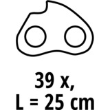 Einhell Zaagketting 3/8" 25 cm, 1,3 mm, 39 schakels