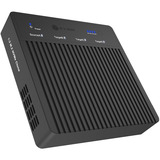 ICY BOX IB-4013MCL-C4 4-Bays USB4 Duplicator (1:3 klonen) dockingstation Zwart