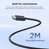 Lenovo 65W Mini USB-C GaN Charger Zwart
