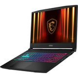 MSI Katana 15 HX (B14WGK-848BE) 15.6"  gaming laptop Zwart | Core i7-14650HX | RTX 5070 | 16 GB | 1 TB SSD | 144 Hz