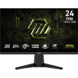 MSI MAG 245F X24 23.8" gaming monitor Zwart, HDMI, DisplayPort, 240 Hz